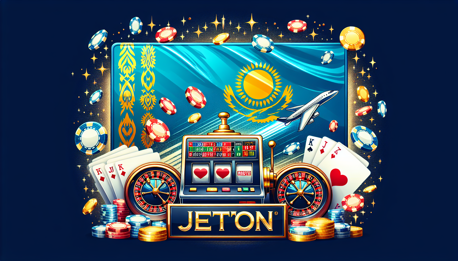Главная страница онлайн казино JetTon